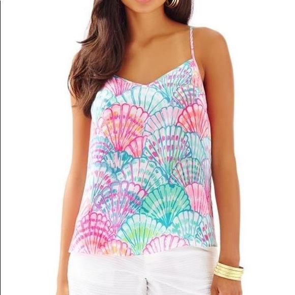 Lilly Pulitzer Tops - Lilly Pulitzer oh shello dusk top size x large